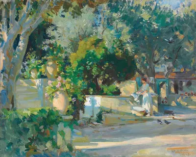 Стирка by Уилфрид Габриэль де Глен, 1923 — digital art print download