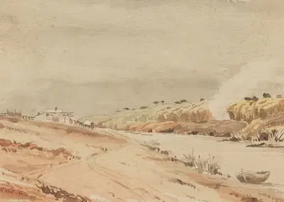 Голова лагуны Тотара, Нортленд by Уильям Маршалл Купер, 1867 — digital art print download