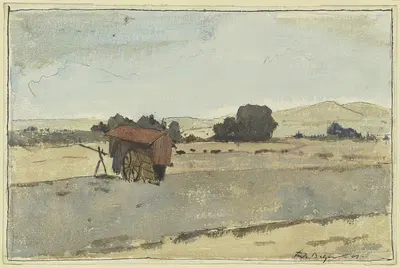 Пастуший воз by Фердинанд Бальцер, 1901 — digital art print download