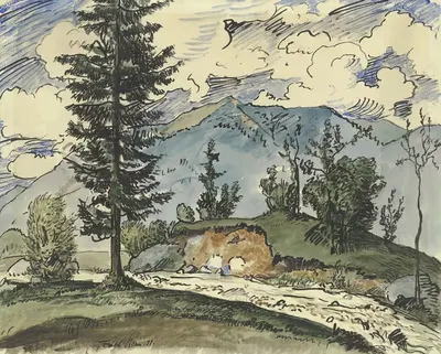 У Хаммерсбаха by Фрид Штерн, 1911 — digital art print download