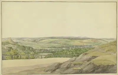View from Wetzlar by Heinrich Rosenkranz — digital art print download