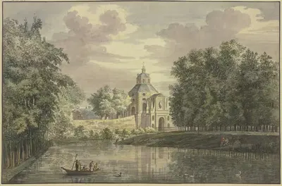 Tor zu Utrecht mit einem Teil der Promenade by Jacob van Liender — digital art print download