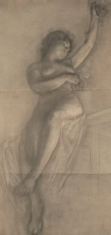 Figure Study by Шарль Мертенс — digital art print download