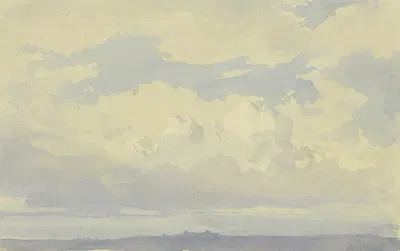 Изучение облаков by Петер Бурниц — digital art print download