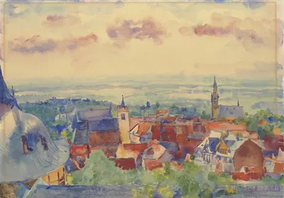 View of Kronberg by Philipp Franck — digital art print download