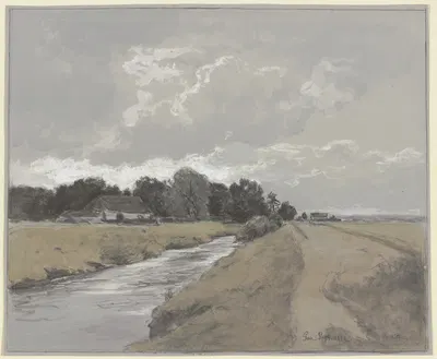 На канале Гернер by Филипп Рёт, 1902 — digital art print download