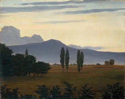 Вид на Таунусские горы by Филипп Вайт, 1840 — digital art print download