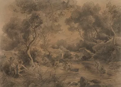 Landscape by Фридрих Преллер Старший — digital art print download