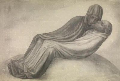 Pietà by George Minne, 1926 — digital art print download