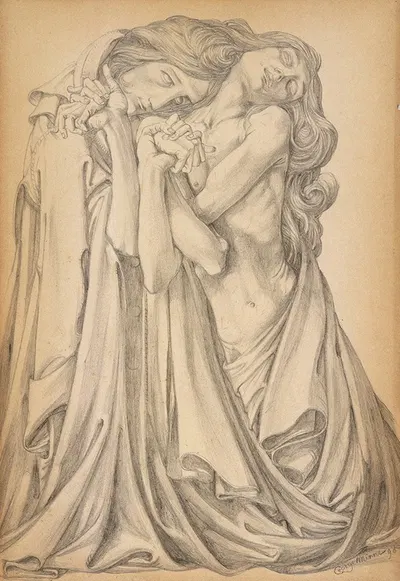 The Outcasts by George Minne, 1898 — digital art print download