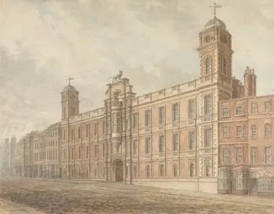 Дом Нортумберленд, Чаринг-Кросс, Лондон by Джон Чесселл Баклер, 1828 — digital art print download