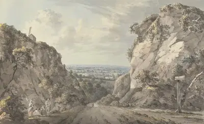The Road to East Grinstead by John James Barralet — digital art print download