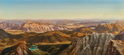 Панорама с Мангарта в Юлийских Альпах 3 by Маркус Перхарт — digital art print download