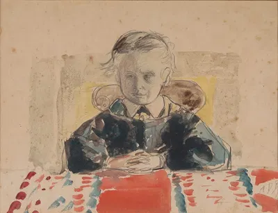 Emile Antoine Vauthier as Child by Анри де Бракелер, 1871 — digital art print download