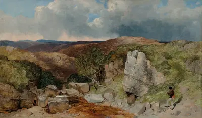 Возможно, На пустоши Камберленда by Уильям Джеймс Блэклок, 1851 — digital art print download