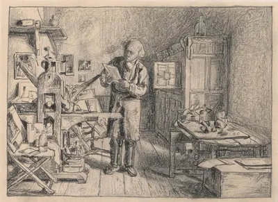 The Plate Printer by Анри де Бракелер — digital art print download