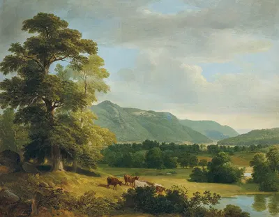 Landscape Study, Dover Plains, New York by Asher Brown Durand — digital art print download
