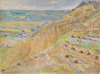 La Côte à Giverny by Blanche Hoschedé-Monet — digital art print download