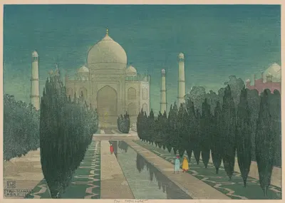 Тадж-Махал, Агра by Чарльз Уильям Бартлетт, 1916 — digital art print download