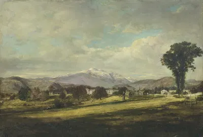 Белые горы из Норт Конвея, Нью-Гэмпшир by Дэвид Джонсон, 1851 — digital art print download