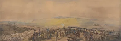 Большой полевой день в лагере Чобхэм by Джордж Брайант Кэмпион — digital art print download