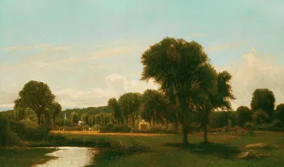 Medfield Landscape by George Inness — digital art print download