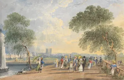 Green Park by George Sidney Shepherd — digital art print download
