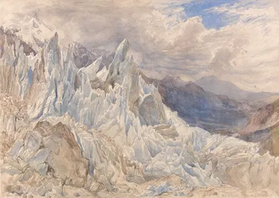 Ледник Мер де Глас by Генри Мур, 1856 — digital art print download