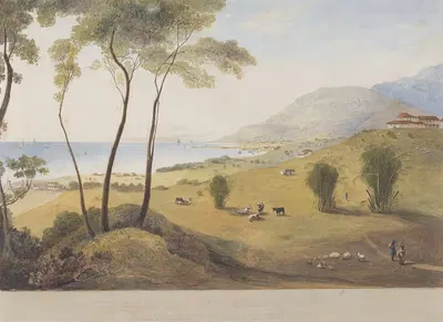 Lyssons Estate, St. Thomas in the East, Jamaica by James Hakewill — digital art print download