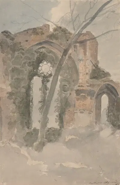 Аббатство Нэтли, восточное окно by Джон Самуэль Хейвард, 1804 — digital art print download