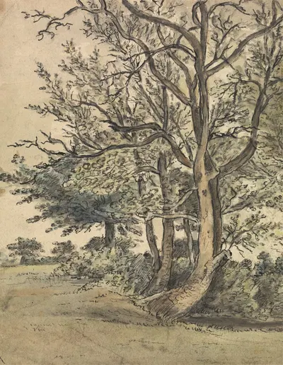 Часть Регентского парка by Патрик Насмит, 1805 — digital art print download