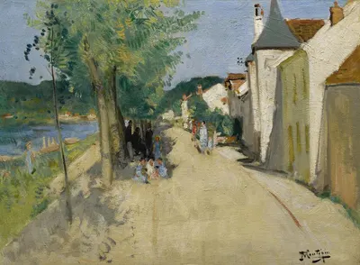 Quai à Saint-Mammes by Pierre-Eugène Montézin — digital art print download