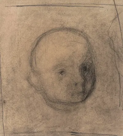 Child's Head. by Якоб Смитс — digital art print download