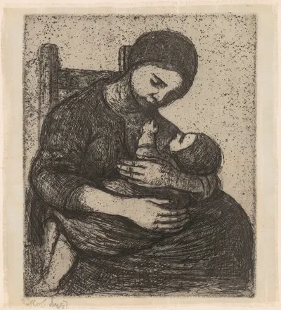 Mother and Child by Якоб Смитс — digital art print download
