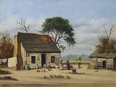 Сцена из жизни в Луизиане by Уильям Айкен Уокер — digital art print download