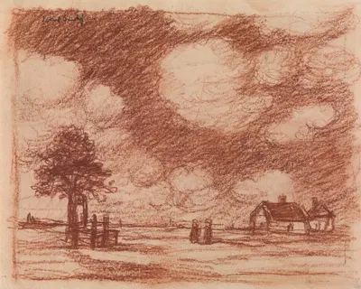 Solitary Farmes by Якоб Смитс — digital art print download