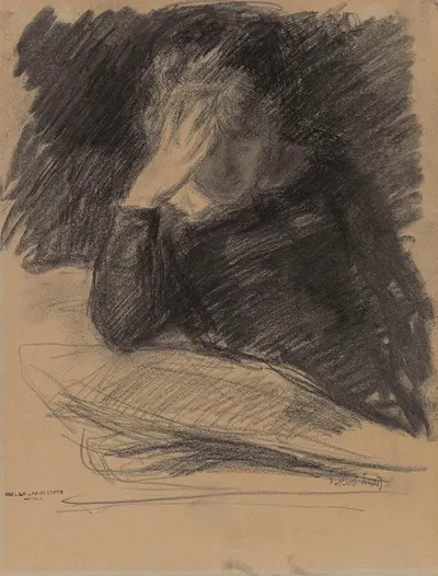 Woman Reading by Якоб Смитс — digital art print download