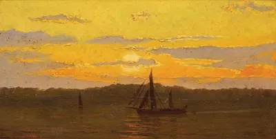 Закат by Манфред Линдеманн-Фроммель — digital art print download