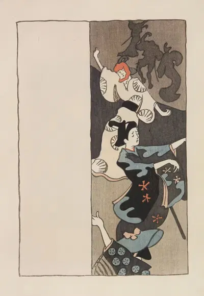 Мокугозуаньшу Пл.22 by Асай Тю, 1908 — digital art print download