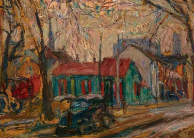 Тихая улица by Абрахам Маневич — digital art print download