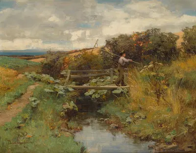 Return from the field by David Farquharson — digital art print download