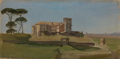 Мотив из римской Кампаньи by Эдмунд Канольдт, 1880 — digital art print download
