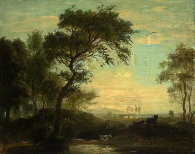 Landschaftsstudie by Emil Lugo, 1869 — digital art print download