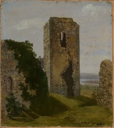 Turmruine by Georg Wilhelm Issel, 1836-1844 — digital art print download