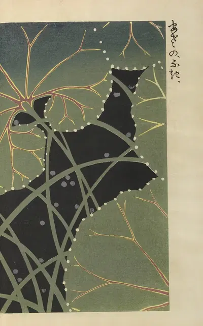 Ōyō Sketchbook (Ōyō manga) Pl.27 by Ogino Issui, 1903 — digital art print download