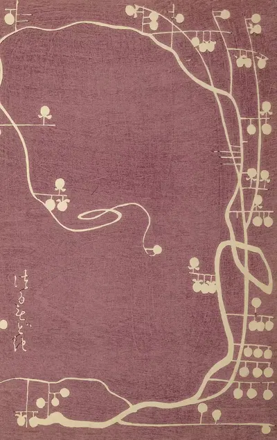 Ōyō Sketchbook (Ōyō manga) Pl.32 by Ogino Issui, 1903 — digital art print download