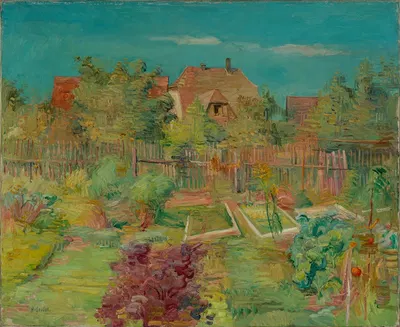Garten im Herbst by Hermann Goebel, 1926 — digital art print download