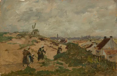 Holländische Dünenlandschaft by Ludwig Dill — digital art print download