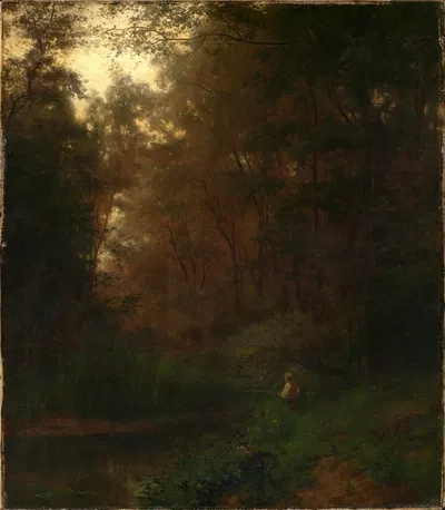 Рыбак by Филипп Рёт, 1868 — digital art print download