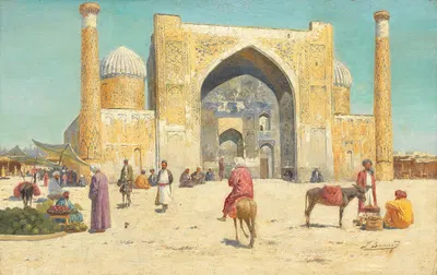 Gate of Kashmir by Richard Karlovich Zommer — digital art print download